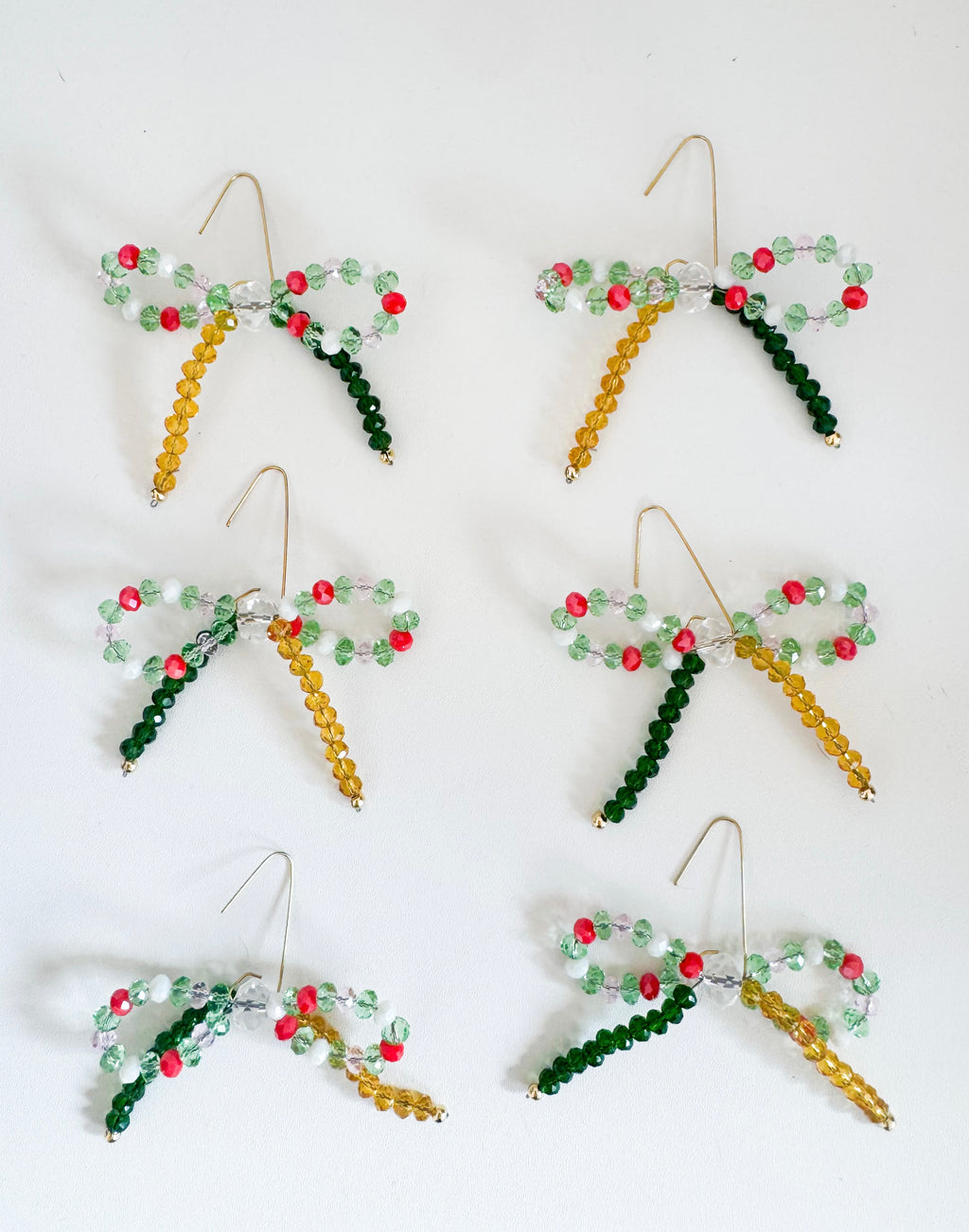 Bow Ornament Sets Multi